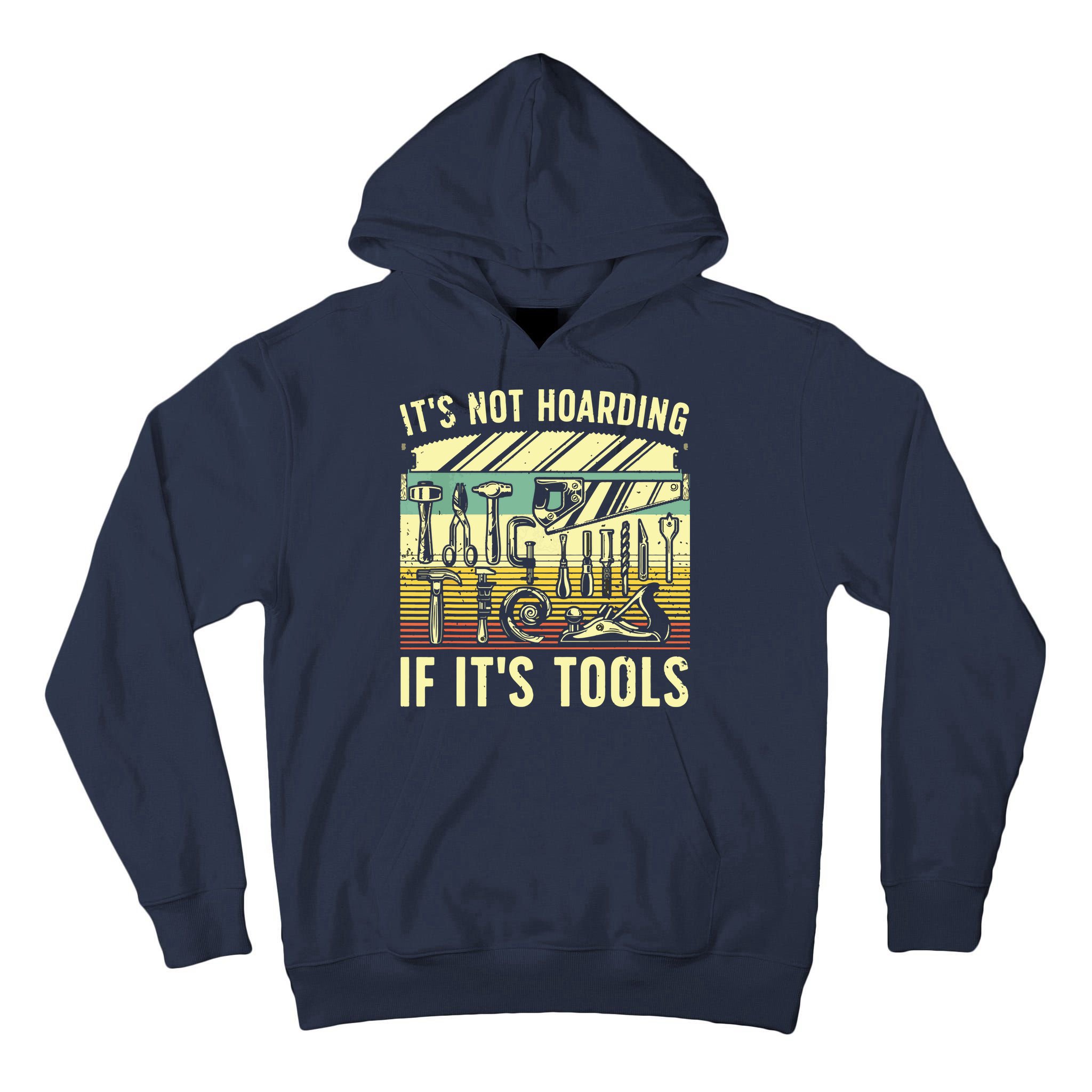 Funny Woodworker Art For Men Carpenter Wood Working Tools Tall Hoodie
