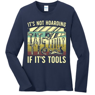 Funny Woodworker Art For Men Carpenter Wood Working Tools Ladies Long Sleeve Shirt