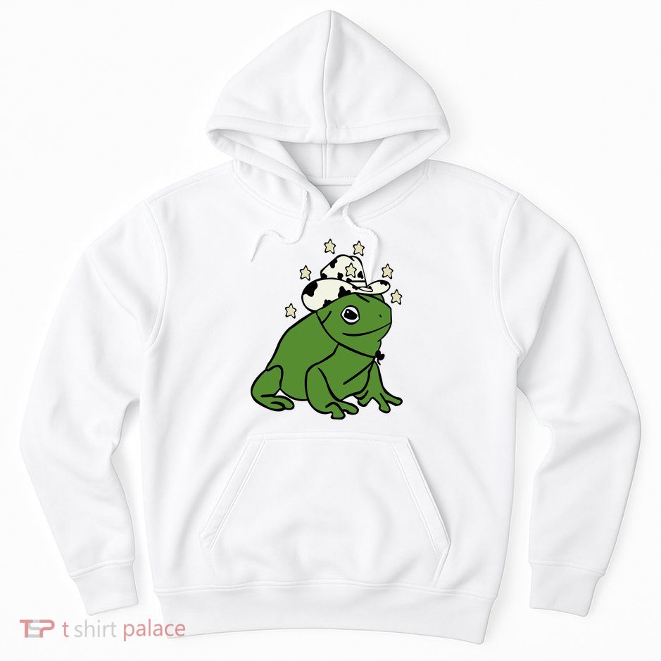 Frog With A Cowboy Hat Hoodie