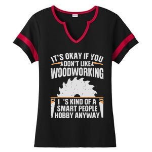 Funny Woodworking Art For Men Women Woodworking Woodworker Ladies Halftime Notch Neck Tee