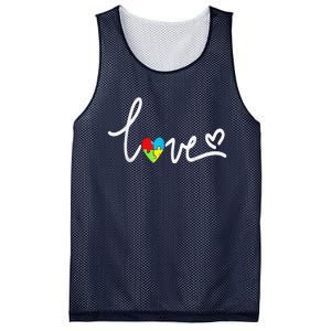 For Women Autism Awareness Tee Plus Size Mesh Reversible Basketball Jersey Tank