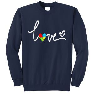 For Women Autism Awareness Tee Plus Size Tall Sweatshirt