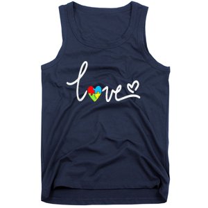 For Women Autism Awareness Tee Plus Size Tank Top