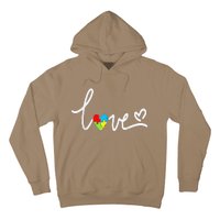 For Women Autism Awareness Tee Plus Size Hoodie