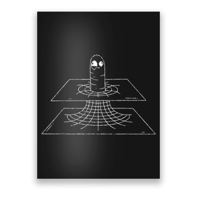 Funny Wormhole Astrophysics Physics Nerd Physicist Gift Poster