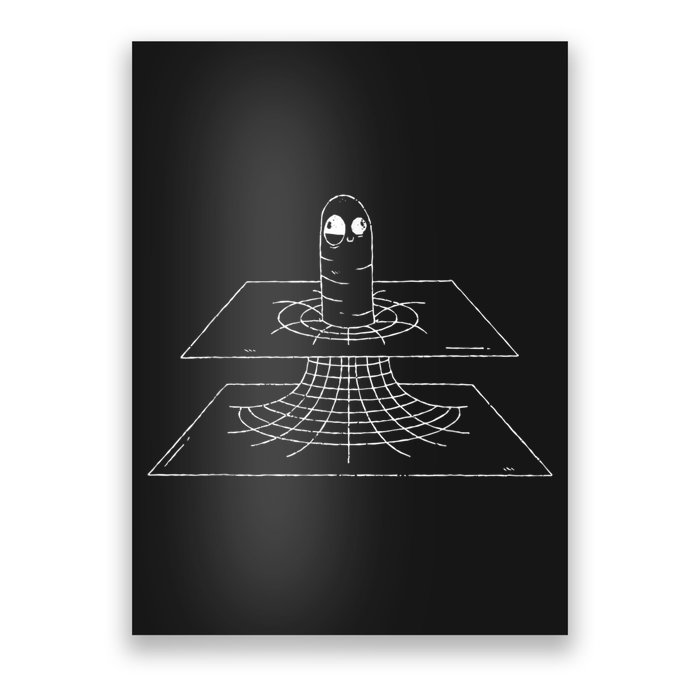 Funny Wormhole Astrophysics Physics Nerd Physicist Gift Poster