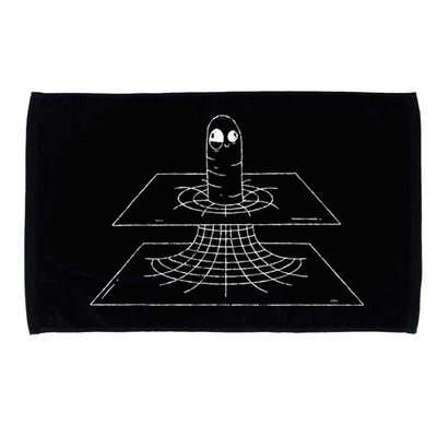 Funny Wormhole Astrophysics Physics Nerd Physicist Gift Microfiber Hand Towel