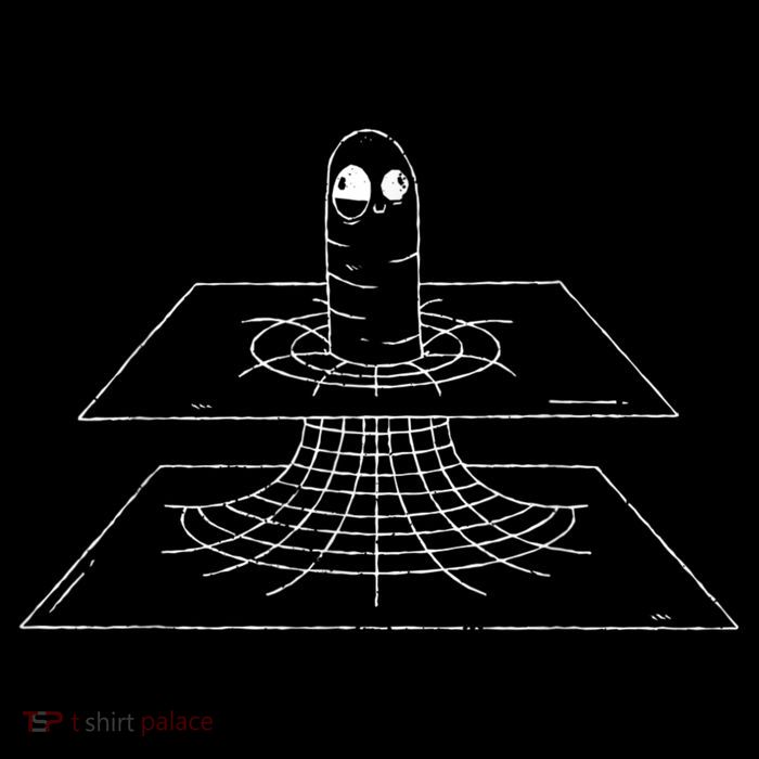 Funny Wormhole Astrophysics Physics Nerd Physicist Gift Kids T-Shirt