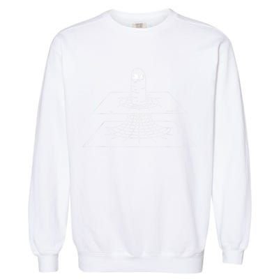 Funny Wormhole Astrophysics Physics Nerd Physicist Gift Garment-Dyed Sweatshirt