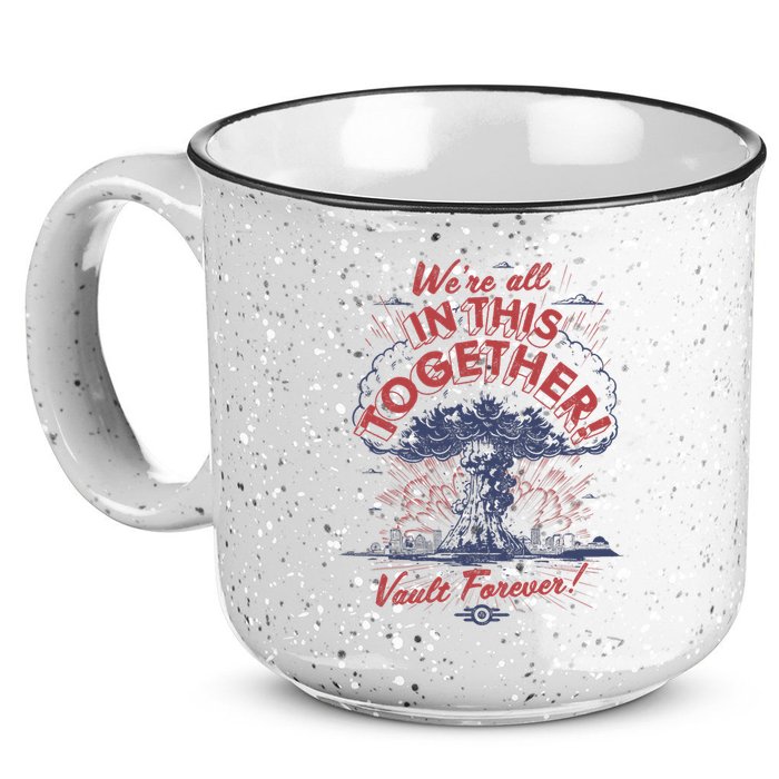 Were All In This Together Vault Forever 15oz Campfire Ceramic Mug