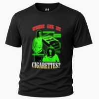 Fishtanklive Where Are My Cigarettes Cooling Performance Crew T-Shirt
