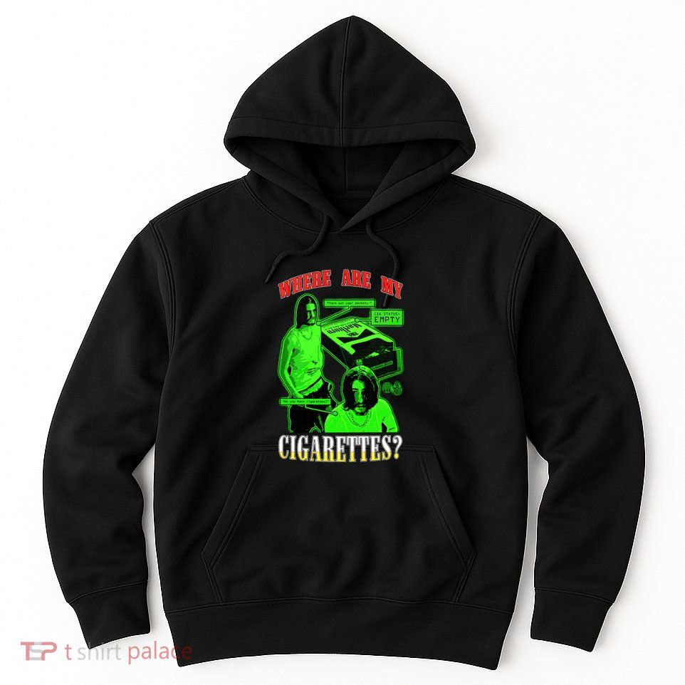 Fishtanklive Where Are My Cigarettes Hoodie