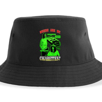 Fishtanklive Where Are My Cigarettes Sustainable Bucket Hat