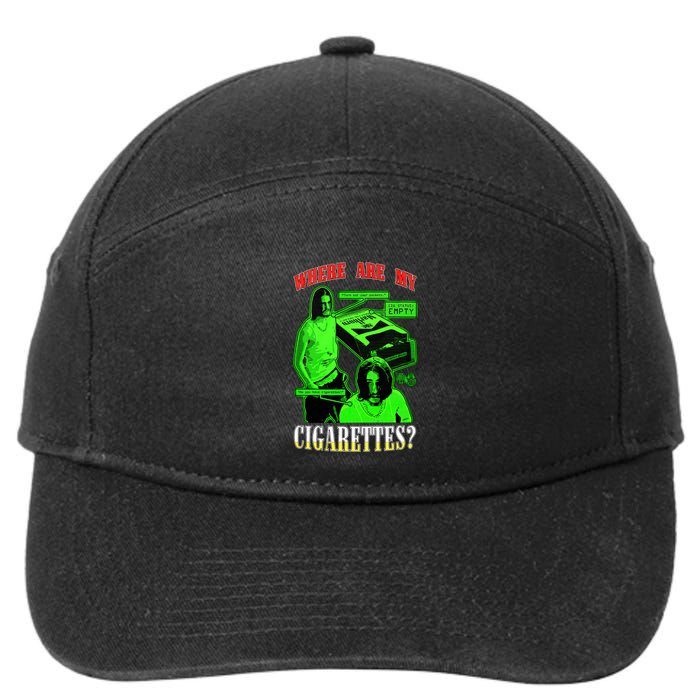 Fishtanklive Where Are My Cigarettes 7-Panel Snapback Hat
