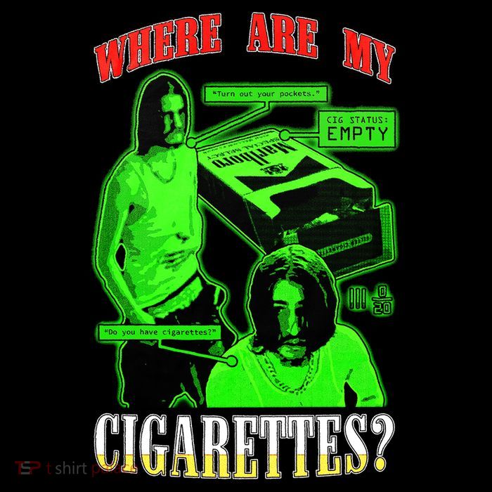 Fishtanklive Where Are My Cigarettes 16 in Basic Backpack