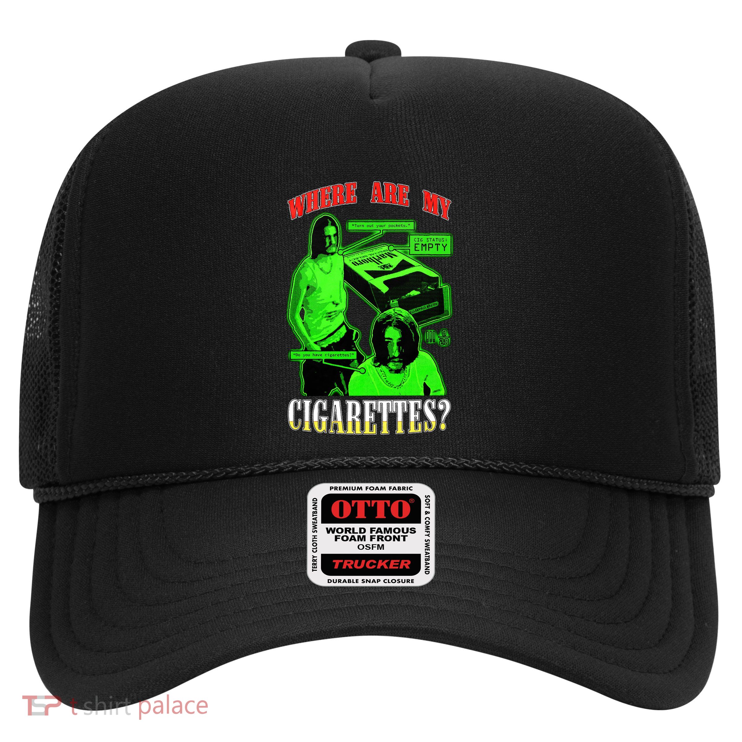 Fishtanklive Where Are My Cigarettes Trucker Hat