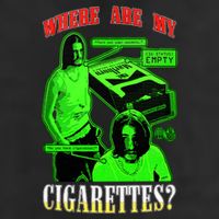 Fishtanklive Where Are My Cigarettes Golf Towel