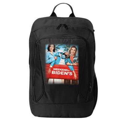 Funny Weekend At BidenS Anti Biden Democrats Sarcastic Gift City Backpack