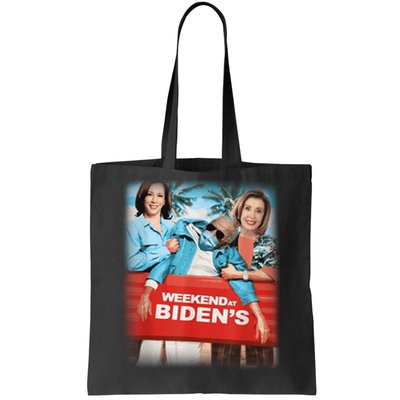 Funny Weekend At BidenS Anti Biden Democrats Sarcastic Gift Tote Bag