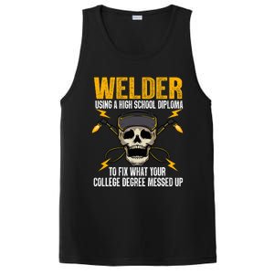 Funny Welder Art Steel Welding Migtig Welder PosiCharge Competitor Tank