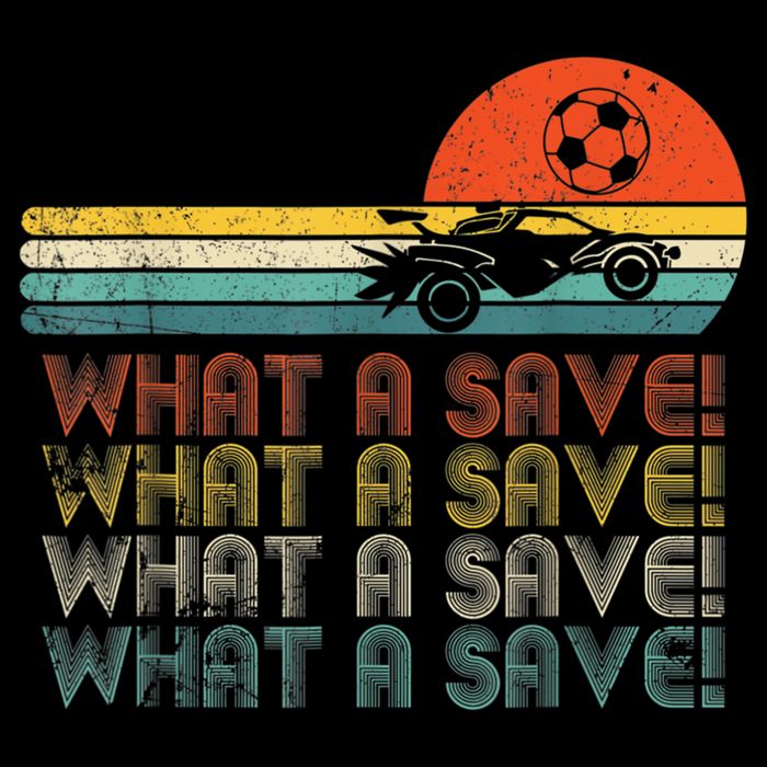 Funny What A Save Vintage Retro Rocket Soccer Car League Visor