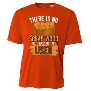 Funny Woodworking And Carpenter Humor And Silly Woodworker Cool Gift Cooling Performance Crew T-Shirt