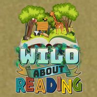 Funny Wild About Reading Book Lover Reading Fan Garment-Dyed Women's Muscle Tee