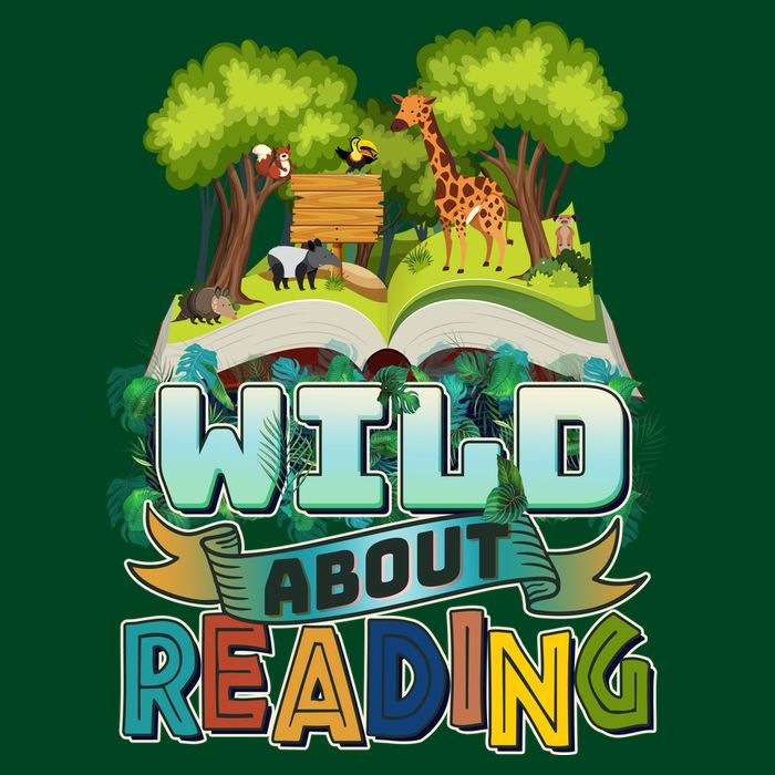 Funny Wild About Reading Book Lover Reading Fan Sweatshirt