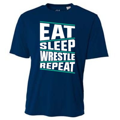 Funny Wrestling Art For Wrestle Athlete Wrestling Cooling Performance Crew T-Shirt