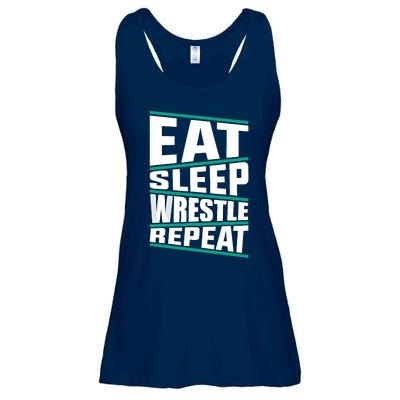 Funny Wrestling Art For Wrestle Athlete Wrestling Ladies Essential Flowy Tank