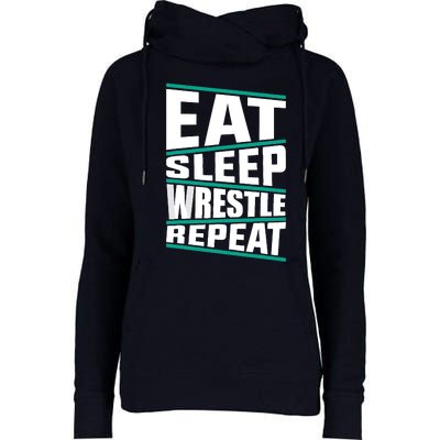 Funny Wrestling Art For Wrestle Athlete Wrestling Womens Funnel Neck Pullover Hood