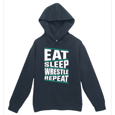 Funny Wrestling Art For Wrestle Athlete Wrestling Urban Pullover Hoodie