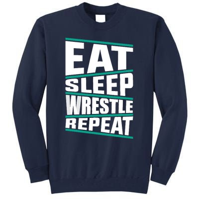 Funny Wrestling Art For Wrestle Athlete Wrestling Tall Sweatshirt