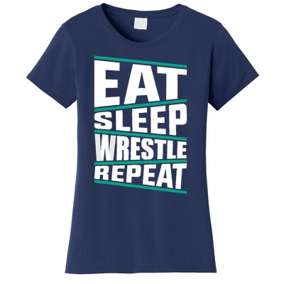 Funny Wrestling Art For Wrestle Athlete Wrestling Women's T-Shirt