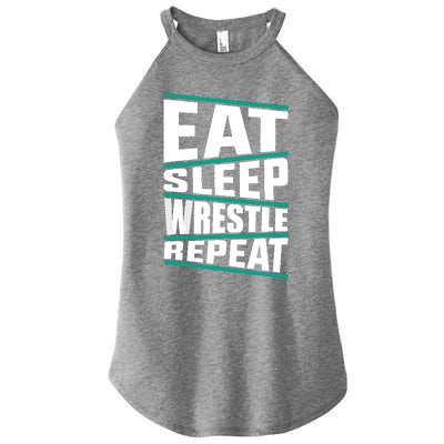 Funny Wrestling Art For Wrestle Athlete Wrestling Women's Perfect Tri Rocker Tank