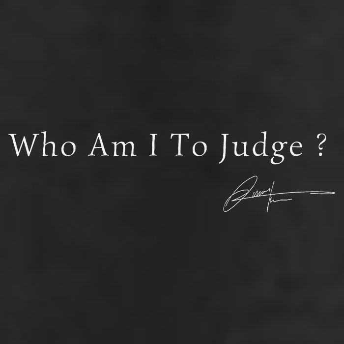 Funny Who Am I To Judge  Perfect For Holidays And Chill Hat