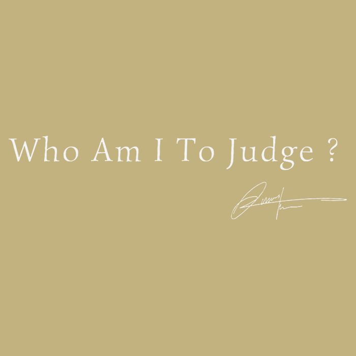Funny Who Am I To Judge  Perfect For Holidays And Chill T-Shirt