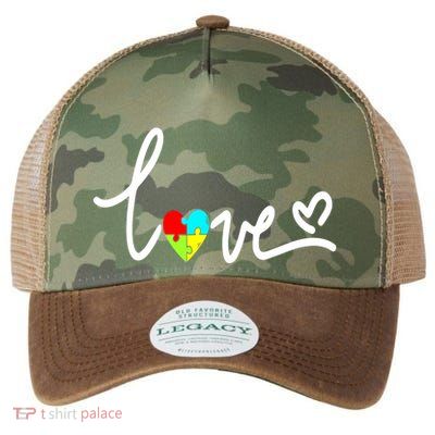 For Women Autism Awareness Plus Size Legacy Tie Dye Trucker Hat