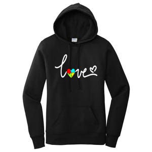 For Women Autism Awareness Plus Size Women's Pullover Hoodie