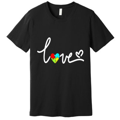 For Women Autism Awareness Plus Size Premium T-Shirt