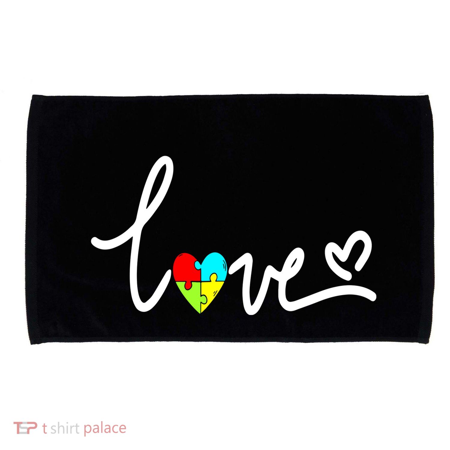 For Women Autism Awareness Plus Size Microfiber Hand Towel
