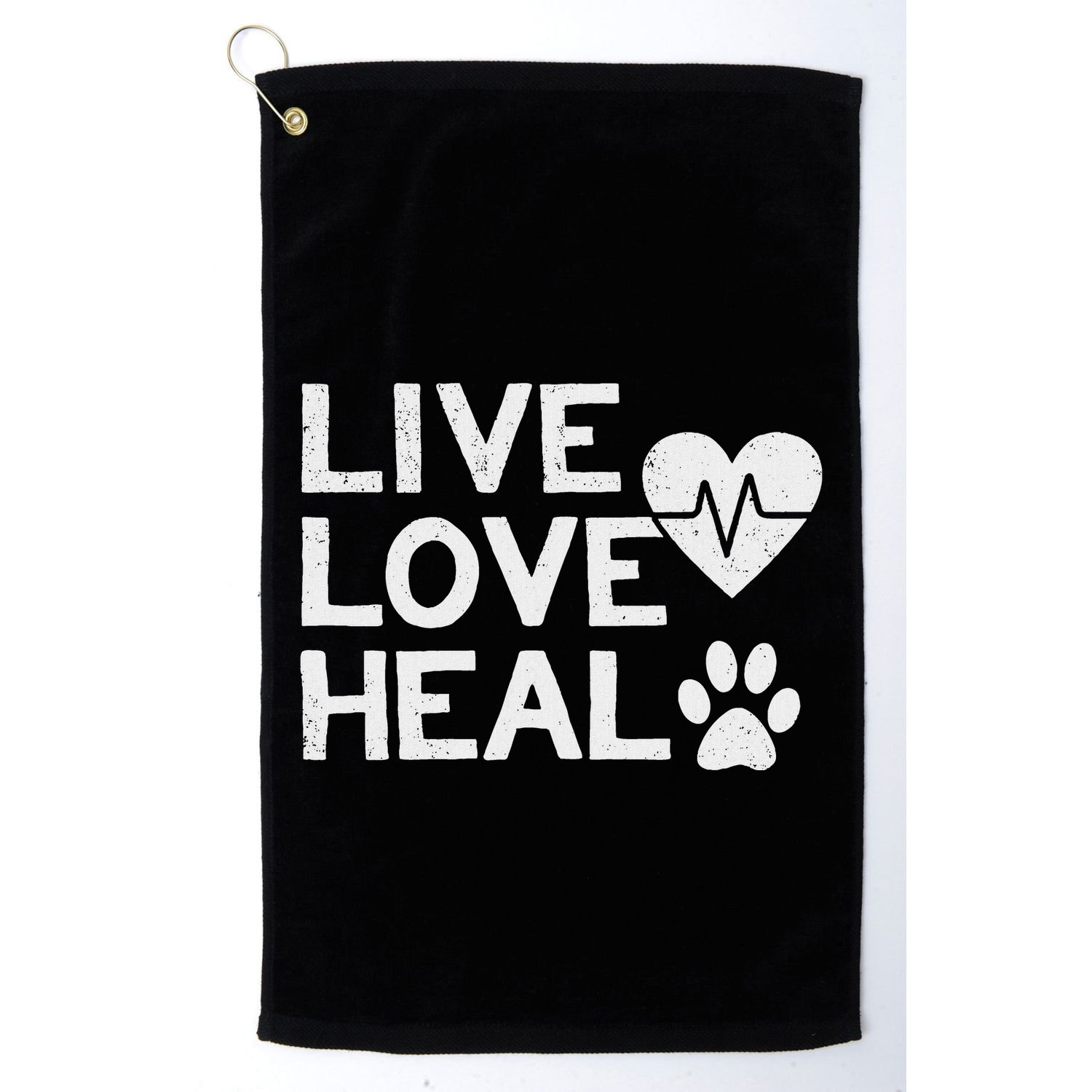 Funny Women And Veterinarian Tech Appreciation Gift Golf Towel