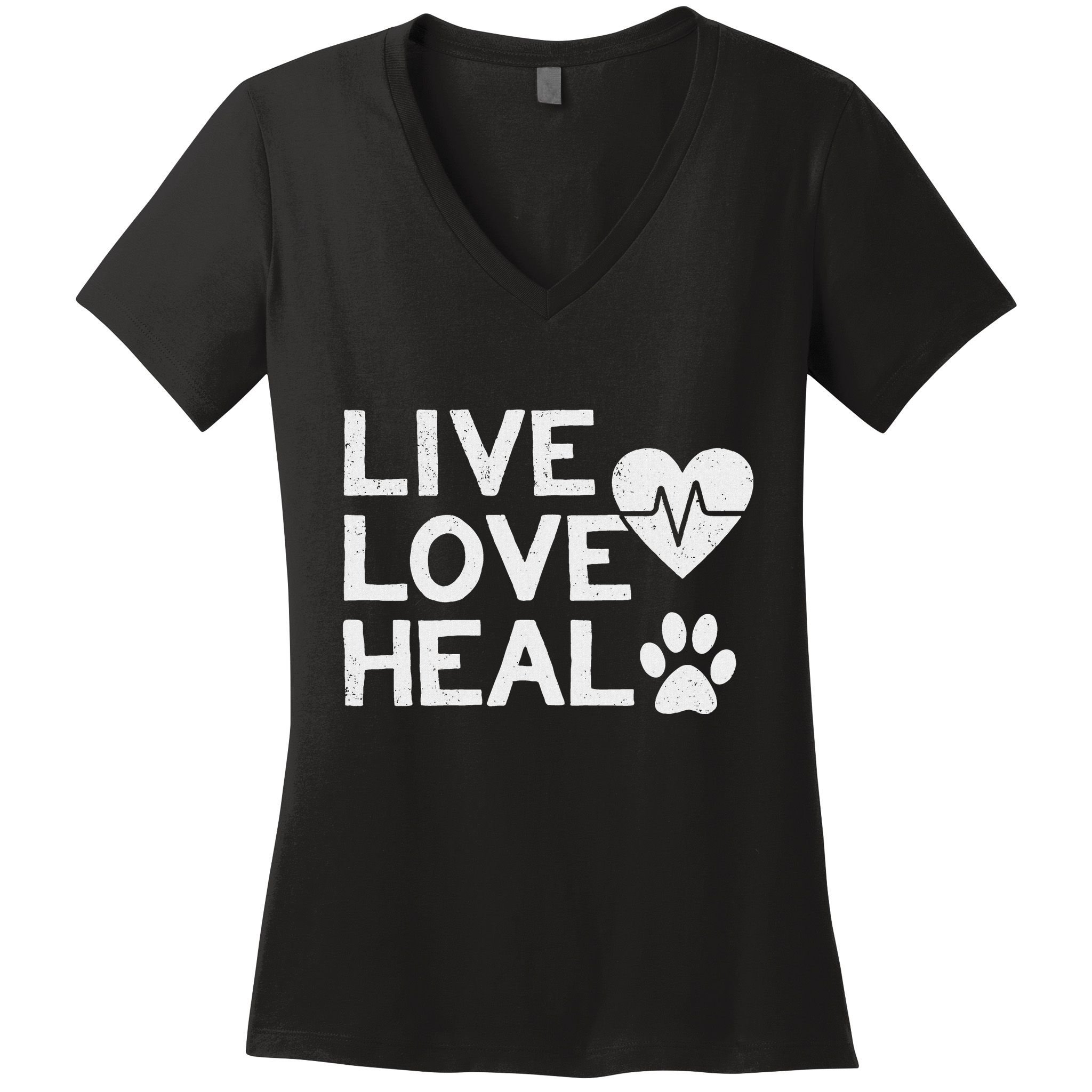 Funny Women And Veterinarian Tech Appreciation Gift Women's V-Neck T-Shirt