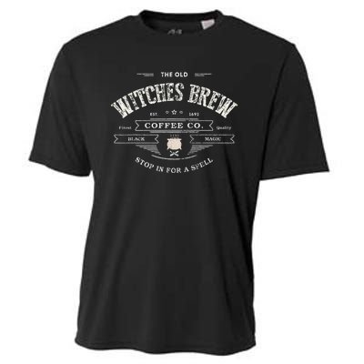 Funny Witches Brew Wiccan Coffee Co Black Magic Company Cooling Performance Crew T-Shirt