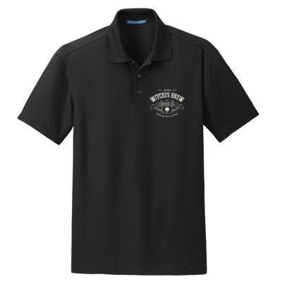 Funny Witches Brew Wiccan Coffee Co Black Magic Company Dry Zone Grid Polo