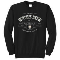 Funny Witches Brew Wiccan Coffee Co Black Magic Company Tall Sweatshirt