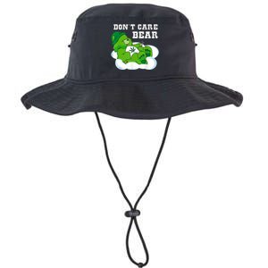 Funny Weed Bear Herb Bear Gift Dont Care Cute Bear Gift Legacy Cool Fit Booney Bucket Hat