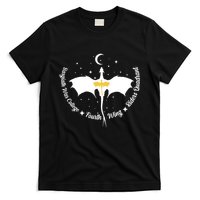 Fourth Wing Basgiath Fantasy Romantasy Dragons Yarros T-Shirt