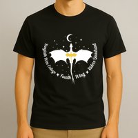 Fourth Wing Basgiath Fantasy Romantasy Dragons Yarros T-Shirt