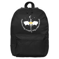 Fourth Wing Basgiath Fantasy Romantasy Dragons Yarros 16 in Basic Backpack